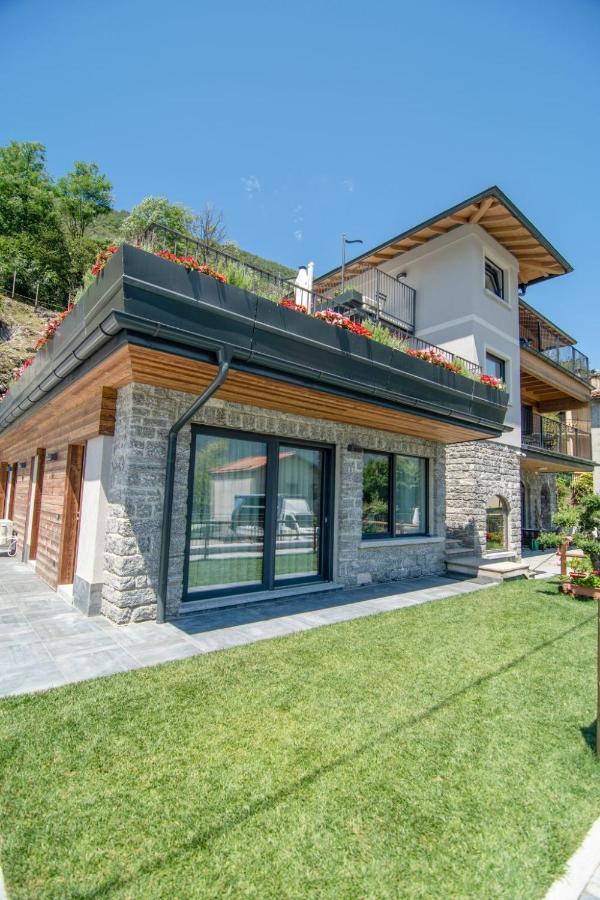 Dascio Emotion Ferienwohnung Mit Terrasse Am See エクステリア 写真