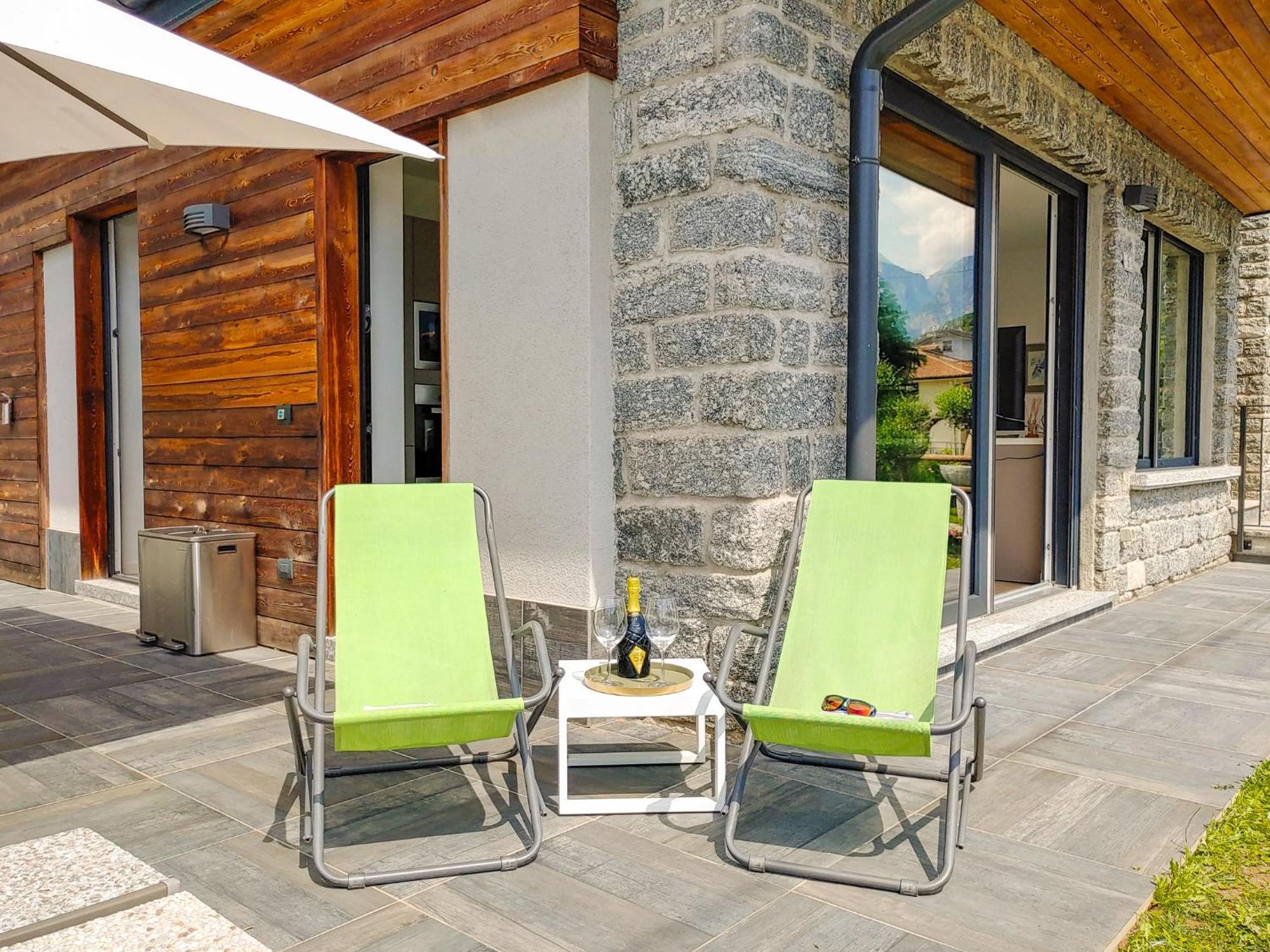 Dascio Emotion Ferienwohnung Mit Terrasse Am See エクステリア 写真